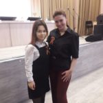 На фото: Диана с супругой Главы Республики Башкортостан - Каринэ Хабировой.